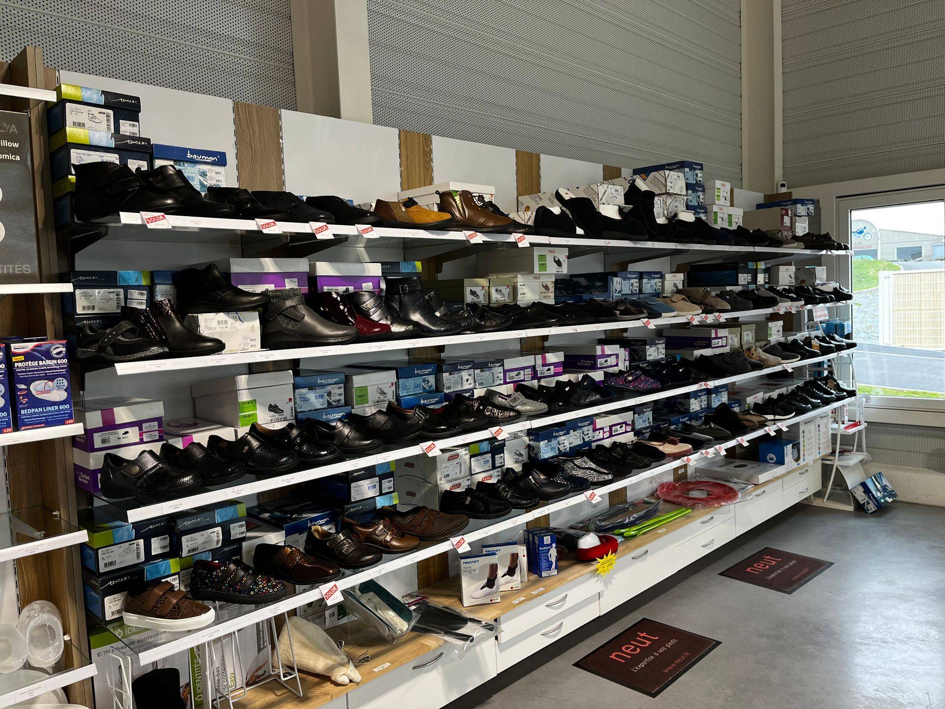 rayon chaussures orthopédique